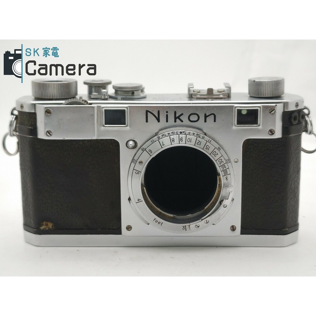 Nikon(ニコン)のNikon S ニコン レンジファインダー 黒目 幕不良 スマホ/家電/カメラのカメラ(フィルムカメラ)の商品写真