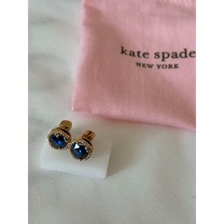 kate spade new york - ケイトスペード  ピアス　ブルー　ゴールド　