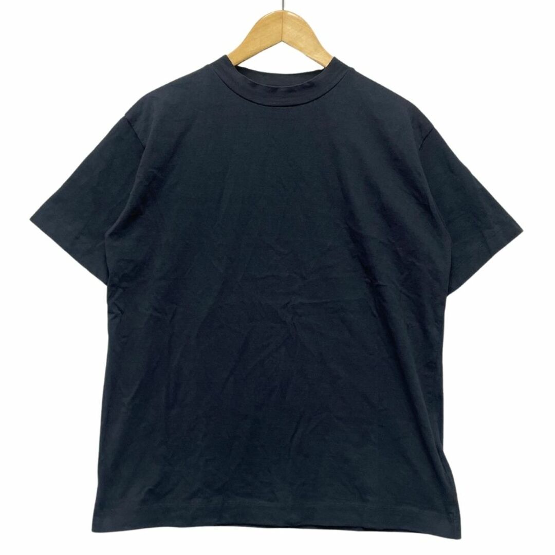 MARGARET HOWELL(マーガレットハウエル)のMARGARET HOWELL マーガレットハウエル 品番 596-2166512 コットン 半袖Ｔシャツ ネイビー サイズL 正規品 / B4493 メンズのトップス(Tシャツ/カットソー(半袖/袖なし))の商品写真