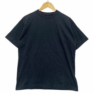 MARGARET HOWELL - MARGARET HOWELL マーガレットハウエル 品番 596-2166512 コットン 半袖Ｔシャツ ネイビー サイズL 正規品 / B4493