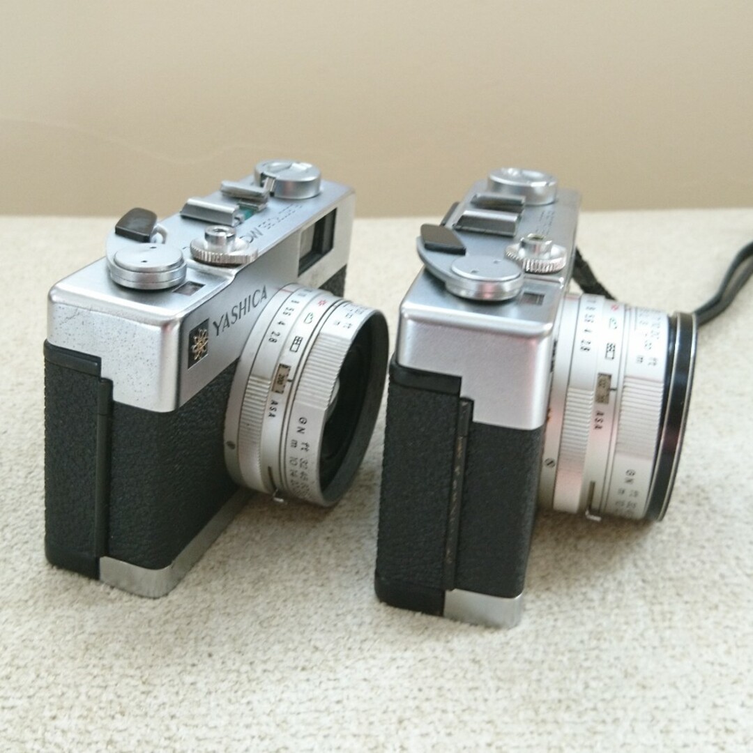 ヤシカ YASHICA ELECTRO35 MC 2台セット スマホ/家電/カメラのカメラ(フィルムカメラ)の商品写真