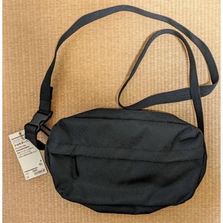 MUJI (無印良品) - 無印良品MUJI撥水ショルダーバッグブラック