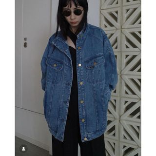 アメリヴィンテージ(Ameri VINTAGE)のAMERI×Lee新品OVERSIZE DENIM JACKET(Gジャン/デニムジャケット)