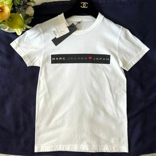 マークジェイコブス(MARC JACOBS)の【タグ付き未使用級】マークジェイコブス ロゴ Tシャツ レディース Sサイズ(Tシャツ(半袖/袖なし))