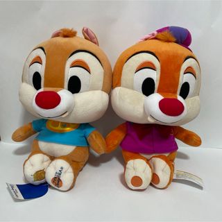 チップアンドデール(チップ&デール)のディズニー　チップとデール　ぬいぐるみ(ぬいぐるみ)