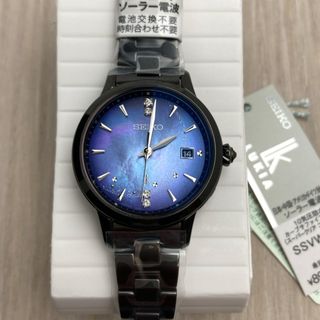 セイコー(SEIKO)のセイコールキア レディース　ソーラー電波腕時計　SSVW227(腕時計)