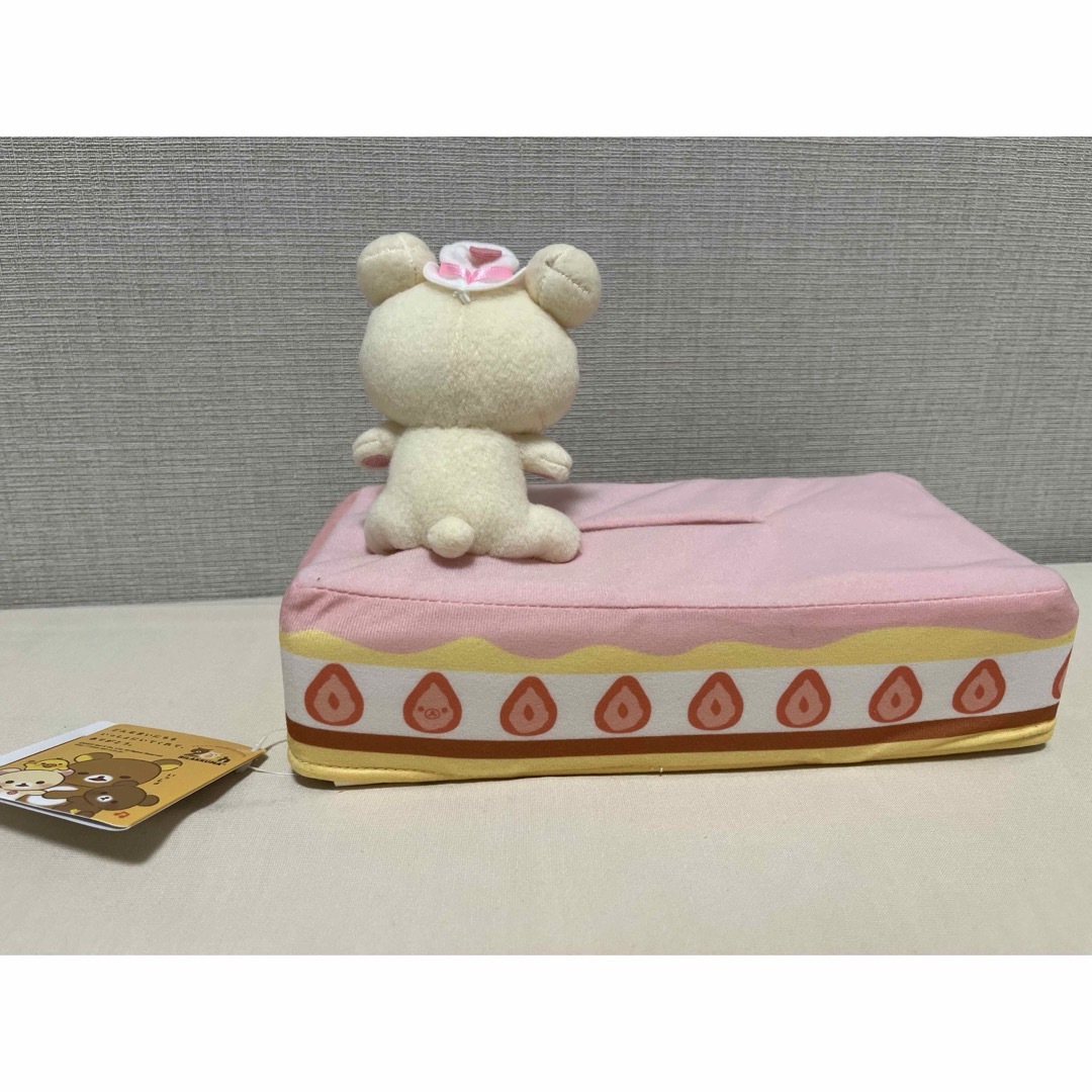 サンエックス(サンエックス)の新品　リラックマ　20th  ティッシュケースカバー　コリラックマ エンタメ/ホビーのおもちゃ/ぬいぐるみ(キャラクターグッズ)の商品写真