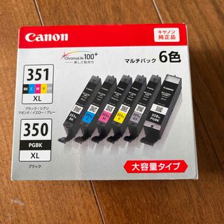 キヤノン(Canon)のCanon純正品インクカートリッジ BCI-351XL+350XL/6MP(OA機器)