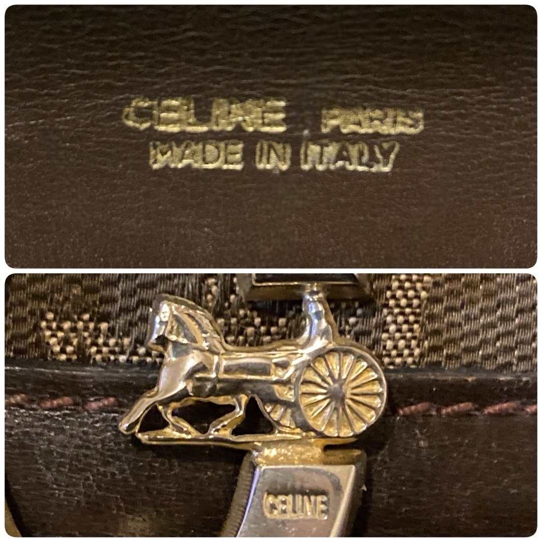 celine(セリーヌ)の【希少】 CELINE セリーヌ Cマカダム ショルダーバッグ  C金具 レディースのバッグ(ショルダーバッグ)の商品写真