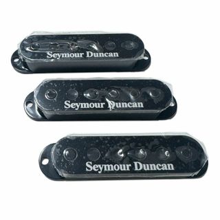 Seymour Duncan　ロゴ入り　ピックアップカバー x 3　非純正　黒(エレキギター)