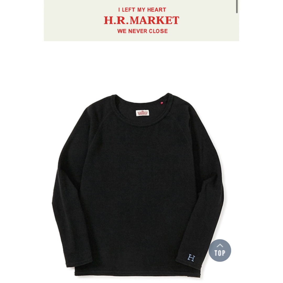 HOLLYWOOD RANCH MARKET(ハリウッドランチマーケット)のH.R.MARKET(ハリウッドランチマーケット) ストレッチTシャツ レディースのトップス(Tシャツ(長袖/七分))の商品写真