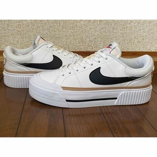 NIKE - NIKE DUNK LOW White/Black GS 24cm パンダダンクの通販 by