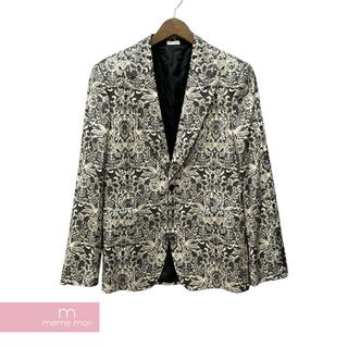 アレキサンダーマックイーン(Alexander McQueen)のAlexander McQueen 19AW Skull Flower Wool Jacket 567694 QNW02 アレキサンダーマックイーン スカルフラワー ウール ジャケット スーツ セットアップ ベージュ サイズ46【240413】【中古-A】【me04】(トートバッグ)