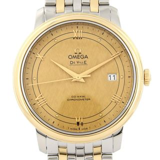 オメガ(OMEGA)の【新品】オメガ デ･ヴィル プレステージ コンビ 424.20.40.20.08.001 SSxYG 自動巻(腕時計(アナログ))