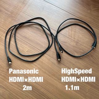 パナソニック2.0m イーサネット対応 HighSpeed HDMI ケーブル (映像用ケーブル)