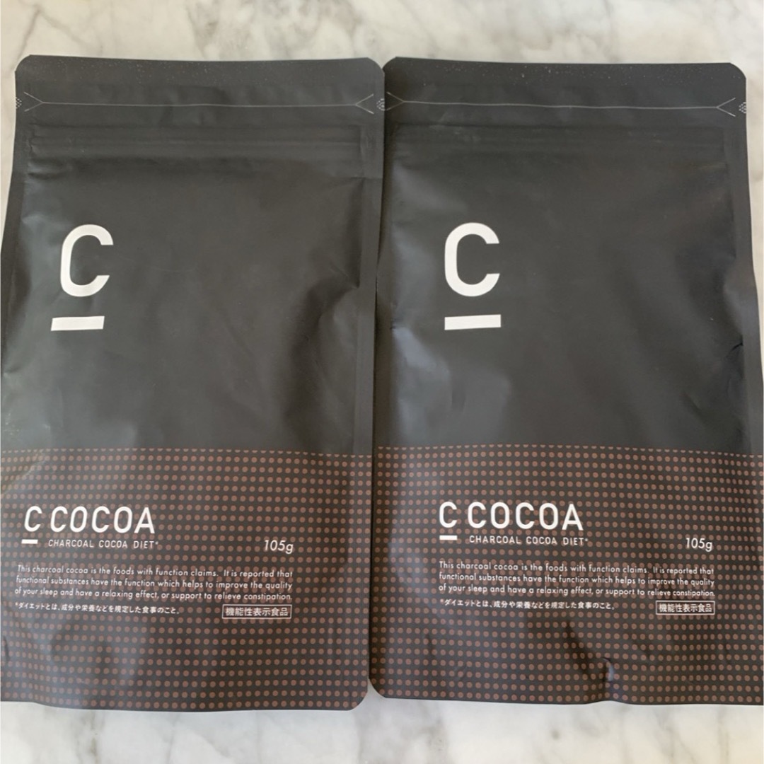 新品未開封　c coffee ダイエット　COCOA 100g✖︎2袋 コスメ/美容のダイエット(ダイエット食品)の商品写真