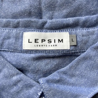 レプシィム(LEPSIM)のLEPSIM ブルー長袖シャツ(シャツ/ブラウス(長袖/七分))