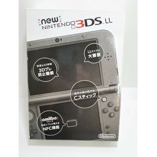 ニンテンドー3DS(ニンテンドー3DS)のNewニンテンドー3DS LL メタリックブラック(携帯用ゲーム機本体)