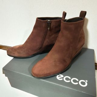 エコー(ECCO)の新品☆エコー ecco シェイプ45 ウェッジアンクルブーツ☆ショートブーツ(ブーツ)