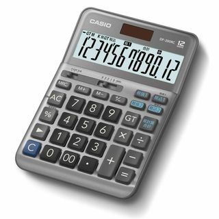 CASIO(カシオ) 軽減税率電卓 12桁 税計算合計機能 デスクタイプ DF-(OA機器)
