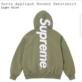 シュプリーム(Supreme)のSupreme Satin Applique Hooded Sweatshirt(パーカー)