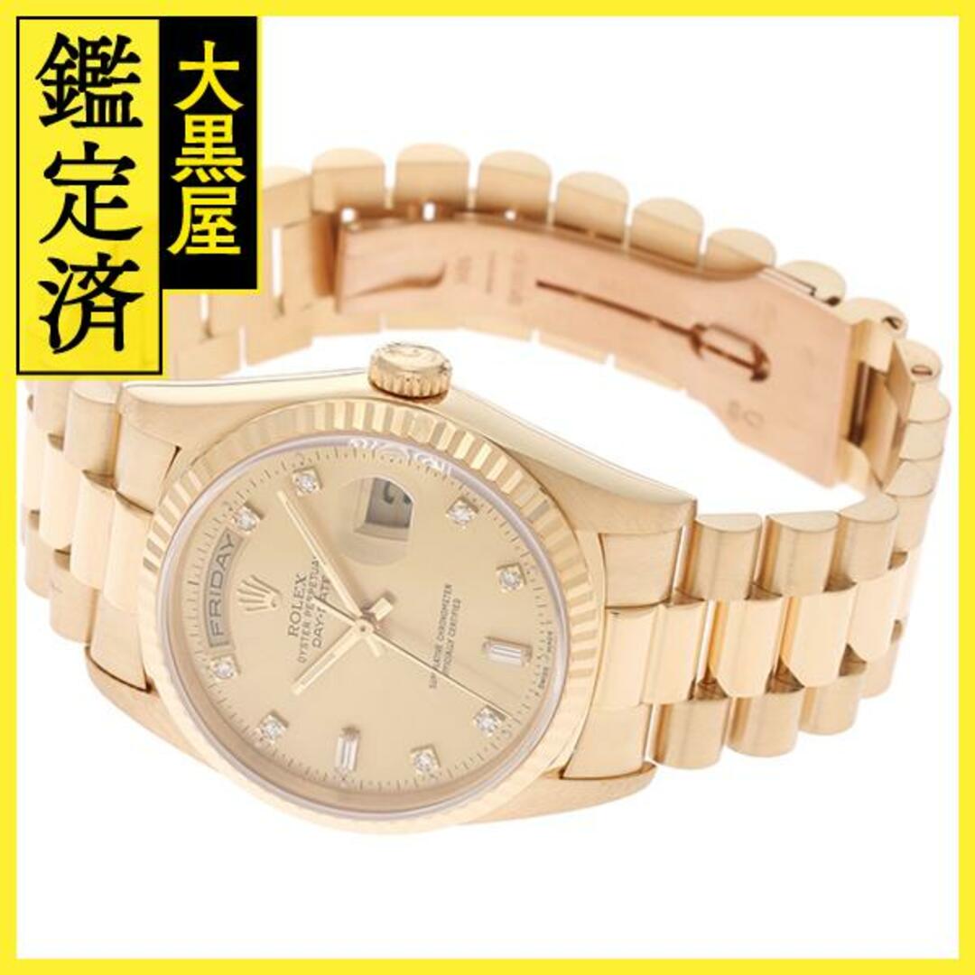 ROLEX(ロレックス)のロレックス　デイデイト　18238A　メンズ　YG　シャンパン文字盤　【431】 メンズの時計(腕時計(アナログ))の商品写真