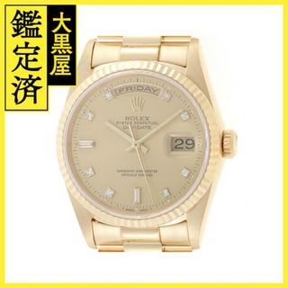 ロレックス(ROLEX)のロレックス　デイデイト　18238A　メンズ　YG　シャンパン文字盤　【431】(腕時計(アナログ))