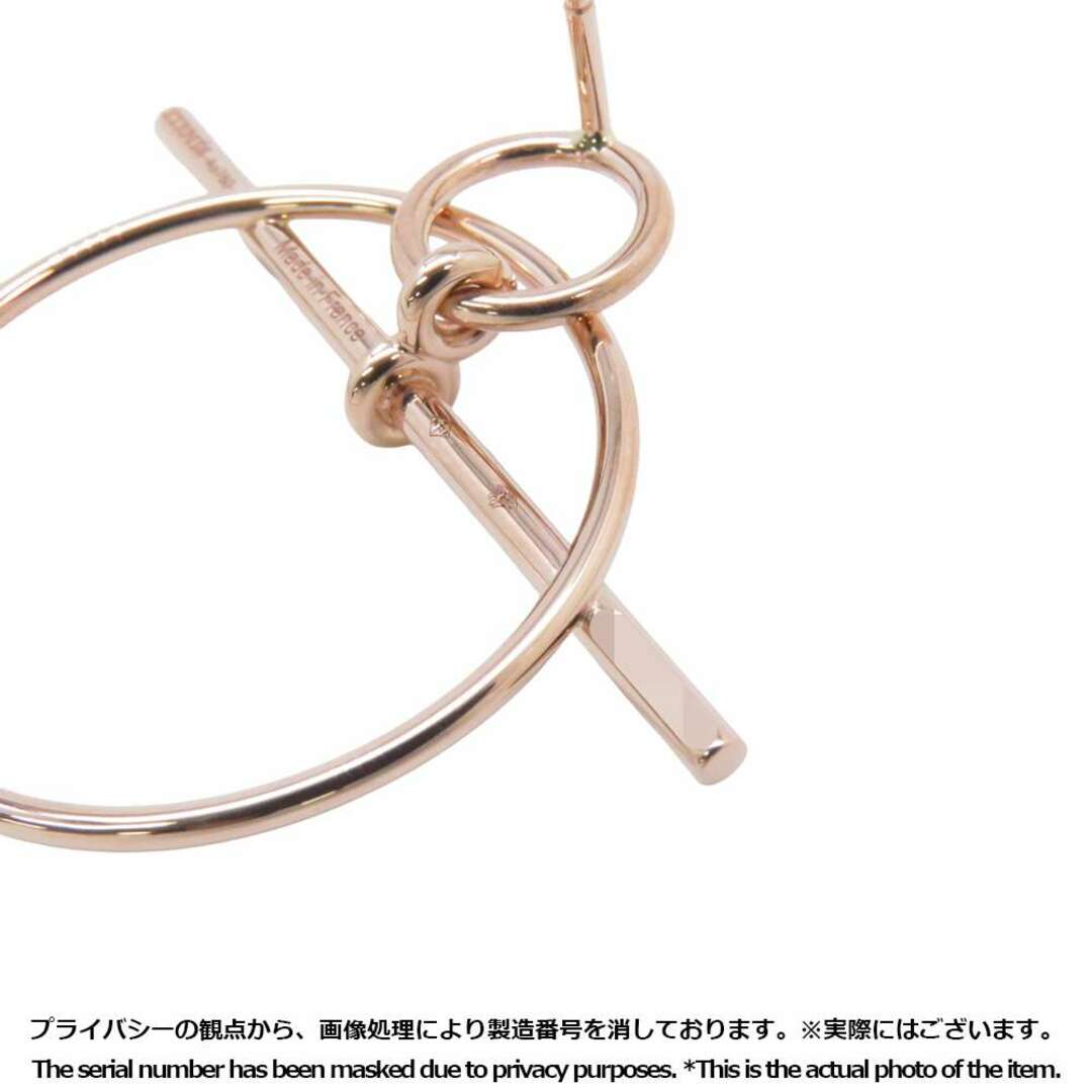 Hermes(エルメス)のエルメス ピアス ループPM Loop K18PGピンクゴールド HERMES フープ ジュエリー アクセサリー レディースのアクセサリー(ピアス)の商品写真