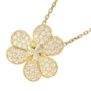 ヴァンクリーフアンドアーペル(Van Cleef & Arpels)のヴァンクリ ネックレス フリヴォル ラージ ダイヤモンド 69P 計約1.3ct K18YG VCARP0J700 ジュエリー ペンダント(ネックレス)