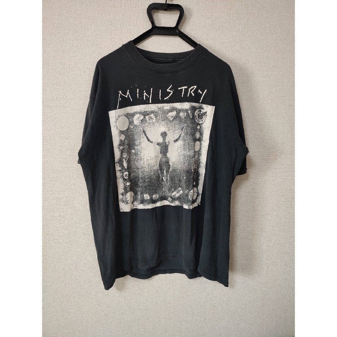 古着 90s MINISTRY メンズのトップス(Tシャツ/カットソー(半袖/袖なし))の商品写真