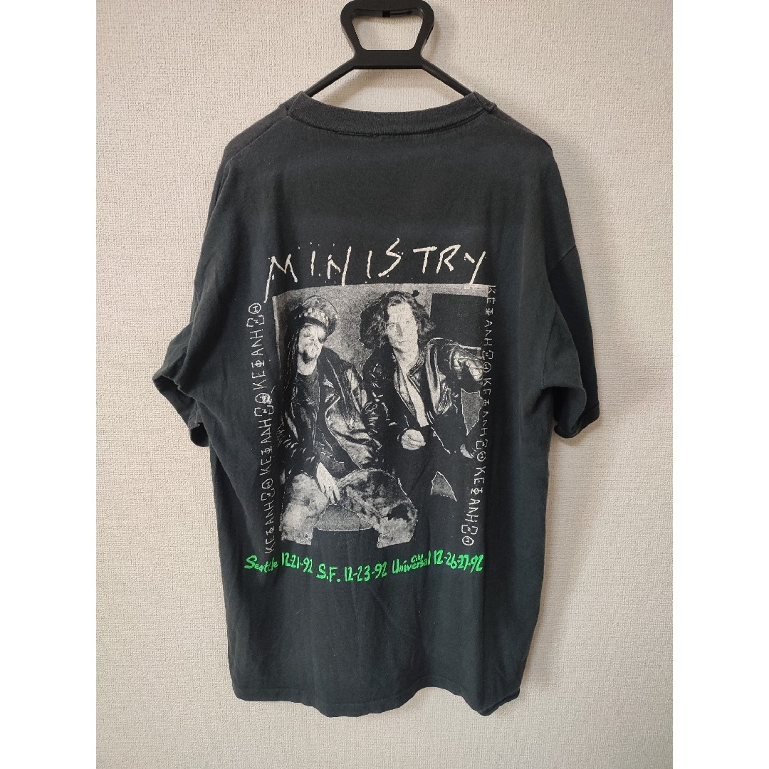 古着 90s MINISTRY メンズのトップス(Tシャツ/カットソー(半袖/袖なし))の商品写真