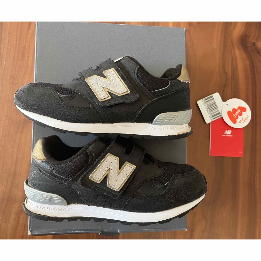 New Balance(ニューバランス)のニューバランス　313  16.5cm ブラック キッズ/ベビー/マタニティのキッズ靴/シューズ(15cm~)(スニーカー)の商品写真