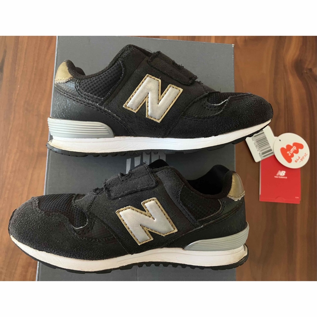 New Balance(ニューバランス)のニューバランス　313  16.5cm ブラック キッズ/ベビー/マタニティのキッズ靴/シューズ(15cm~)(スニーカー)の商品写真