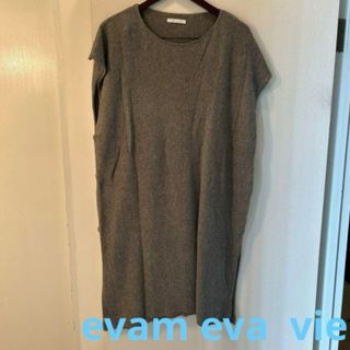 エヴァムエヴァ(evam eva)のevam eva vie  エヴァムエヴァヴィー   ニットワンピース(ひざ丈ワンピース)