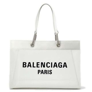 Balenciaga - バレンシアガ トートバッグ デューティーフリー ラージ メッシュ 741605 BALENCIAGA バッグ 白 黒