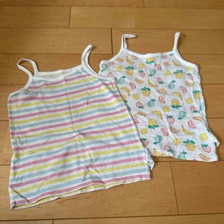 ユニクロ(UNIQLO)のUNIQLO BABY キャミソール2枚組(下着)