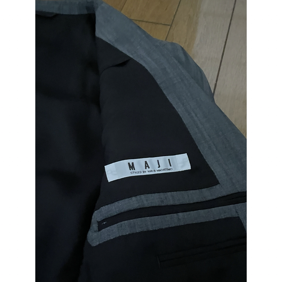 スリムスーツ メンズ スーツ セット       2つボタン　ネクタイ付き メンズのスーツ(セットアップ)の商品写真