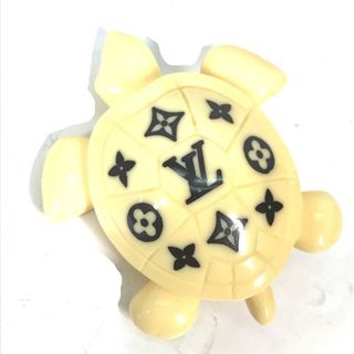 ルイヴィトン LOUIS VUITTON ブロッシュ ヌヌールス M64939  アクセサリー 亀のみ タートル ブローチ プラスチック アイボリー系