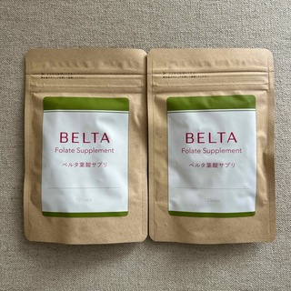 ベルタ(BELTA)のベルタ 葉酸サプリ 120粒×2(ビタミン)