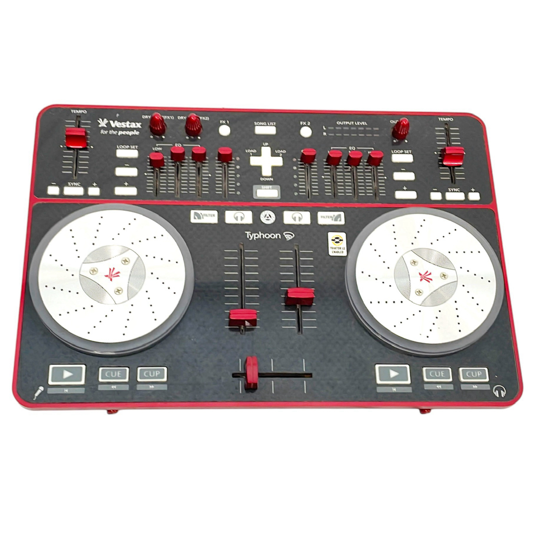 Vestax(ベスタクス)のVestax DJコントローラー Typhoon タイフーン 音出し確認済み 楽器のDJ機器(ターンテーブル)の商品写真