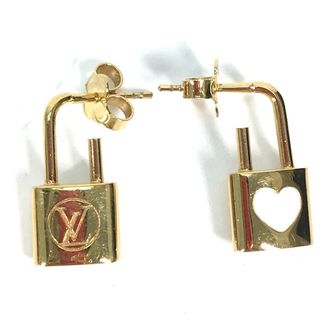 LOUIS VUITTON - ルイヴィトン LOUIS VUITTON ピアス・カドゥナ ハート M01420 アクセサリー ピアス メタル ゴールド 美品