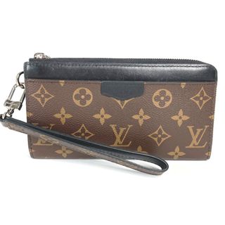 ルイヴィトン(LOUIS VUITTON)のルイヴィトン LOUIS VUITTON ジッピー・ドラゴンヌ M69407 モノグラムマカサー ストラップ付 長財布 モノグラムマカサーキャンバス ブラウン(長財布)