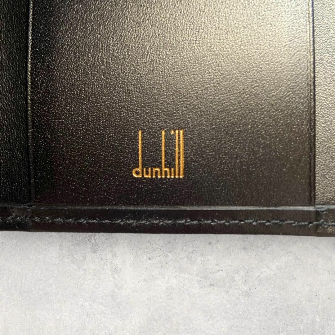 Dunhill(ダンヒル)の【未使用に近い】dunhill キーケース　ブラック　レザー メンズのファッション小物(キーケース)の商品写真