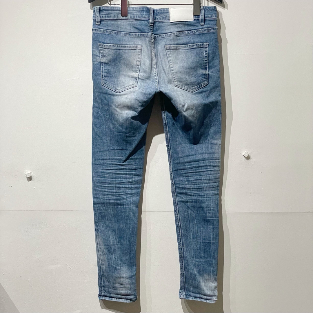 V-MEN(ブイメン)のV-men(ブイメン)ダメージ加工 デニム メンズのパンツ(デニム/ジーンズ)の商品写真