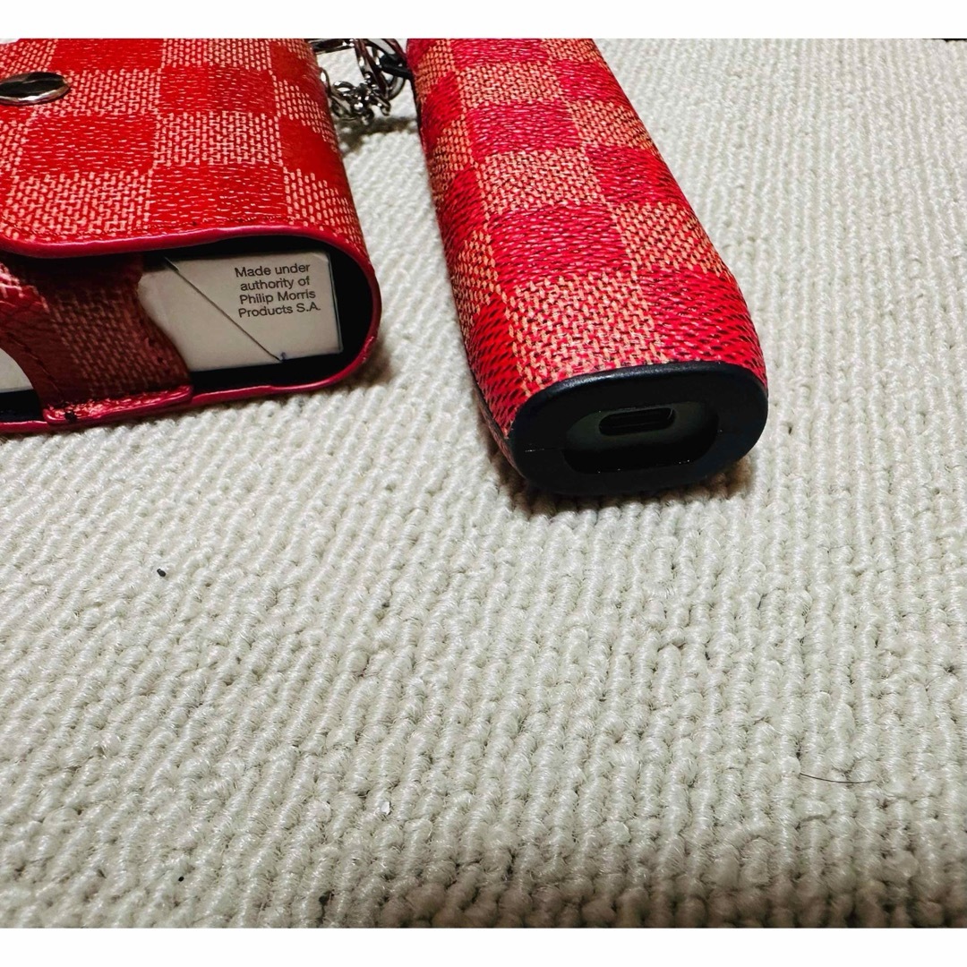 アイコスイルマワンiqos ilumaoneケース専用ヒートスティックセット赤色 メンズのファッション小物(タバコグッズ)の商品写真