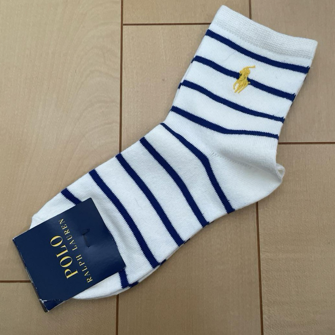 POLO RALPH LAUREN(ポロラルフローレン)の【新品・未使用】ラルフローレン☆靴下☆2足セット レディースのレッグウェア(ソックス)の商品写真