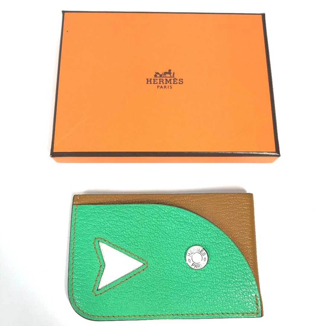 HERMES - エルメス HERMES ポアソン セリエ バイカラー 名刺入れ HERMES - エルメス HERMES ポアソン セリエ バイカラー 名刺入れ