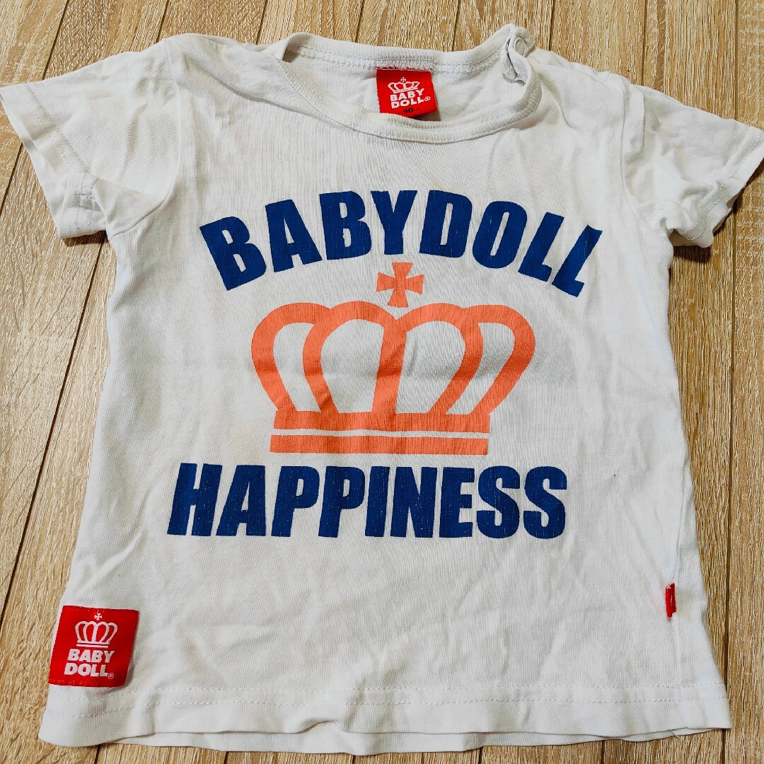 BABYDOLL(ベビードール)のベビードール　Tシャツセット キッズ/ベビー/マタニティのキッズ服男の子用(90cm~)(Tシャツ/カットソー)の商品写真