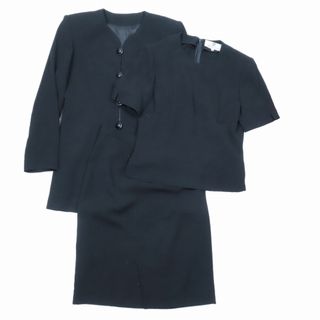 ジバンシィ(GIVENCHY)のジバンシィ 3ピース ハイフォーマル ブラック スーツ セットアップ スカート(礼服/喪服)