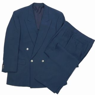 ランバン(LANVIN)のランバン ダブルスーツ セットアップ ピークドラペル 2タックパンツ(スーツジャケット)